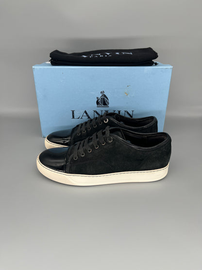 Herr | Sneakers | Lanvin | DBB1 Patent Cap Toe Sneaker Black