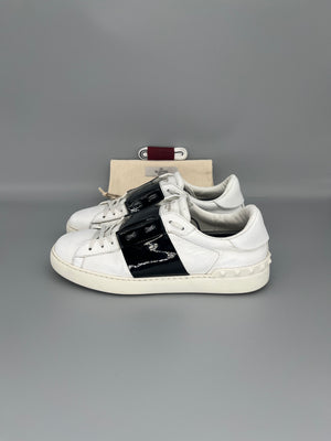 Valentino Open Sneaker Patent Black | 41