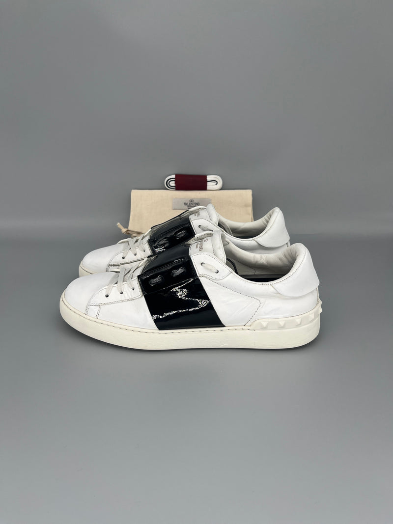 Valentino Open Sneaker Patent Black | 41