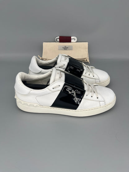Valentino Open Sneaker Patent Black | 41