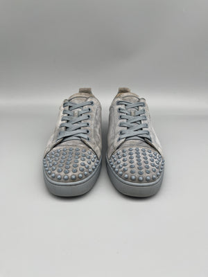 Christian Louboutin Louis Junior Spikes Sneaker Grey | 44