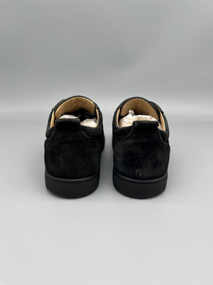Christian Louboutin Louis Junior Spikes Sneaker Black | 40.5