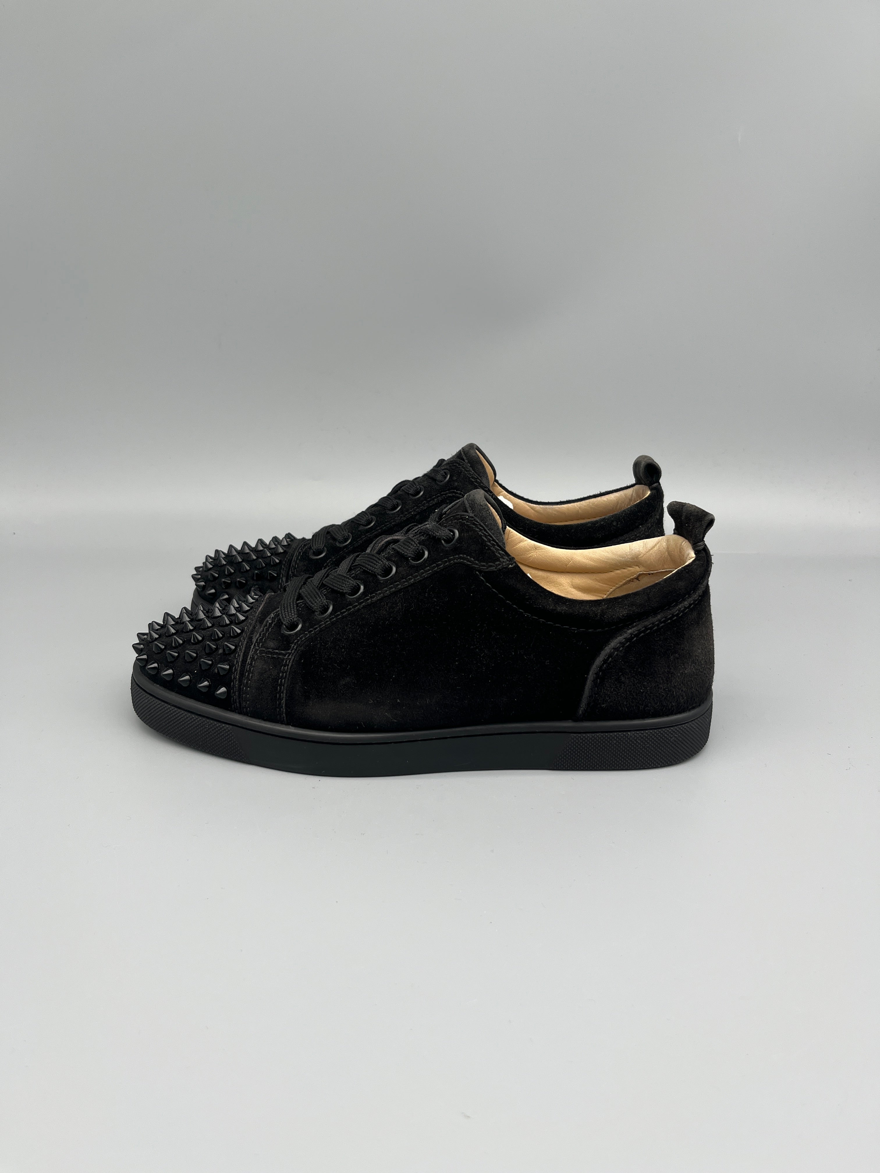 Christian Louboutin Louis Junior Spikes Sneaker Black | 40