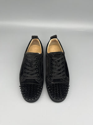 Christian Louboutin Louis Junior Spikes Sneaker Black | 40