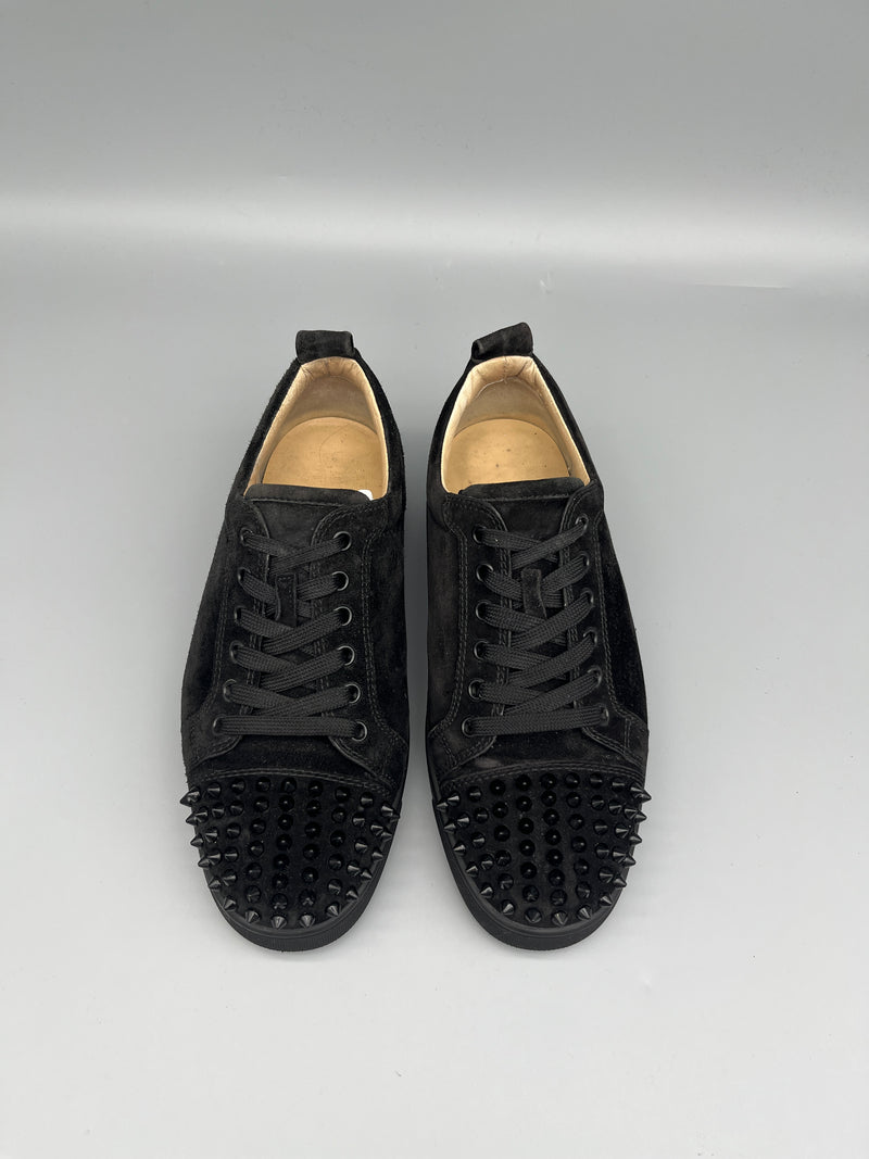 Christian Louboutin Louis Junior Spikes Sneaker Black | 40