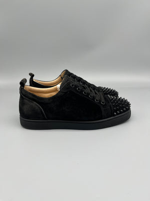 Christian Louboutin Louis Junior Spikes Sneaker Black | 40