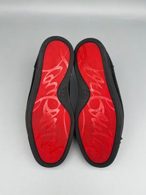 Christian Louboutin Louis Junior Spikes Sneaker Black | 40