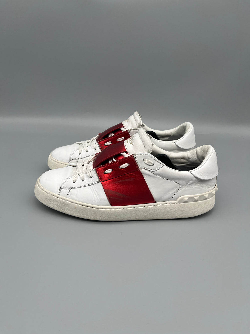 Valentino Open Sneaker Metallic Red | 40