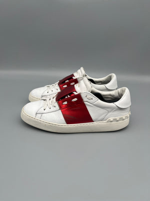 Valentino Open Sneaker Metallic Red | 40