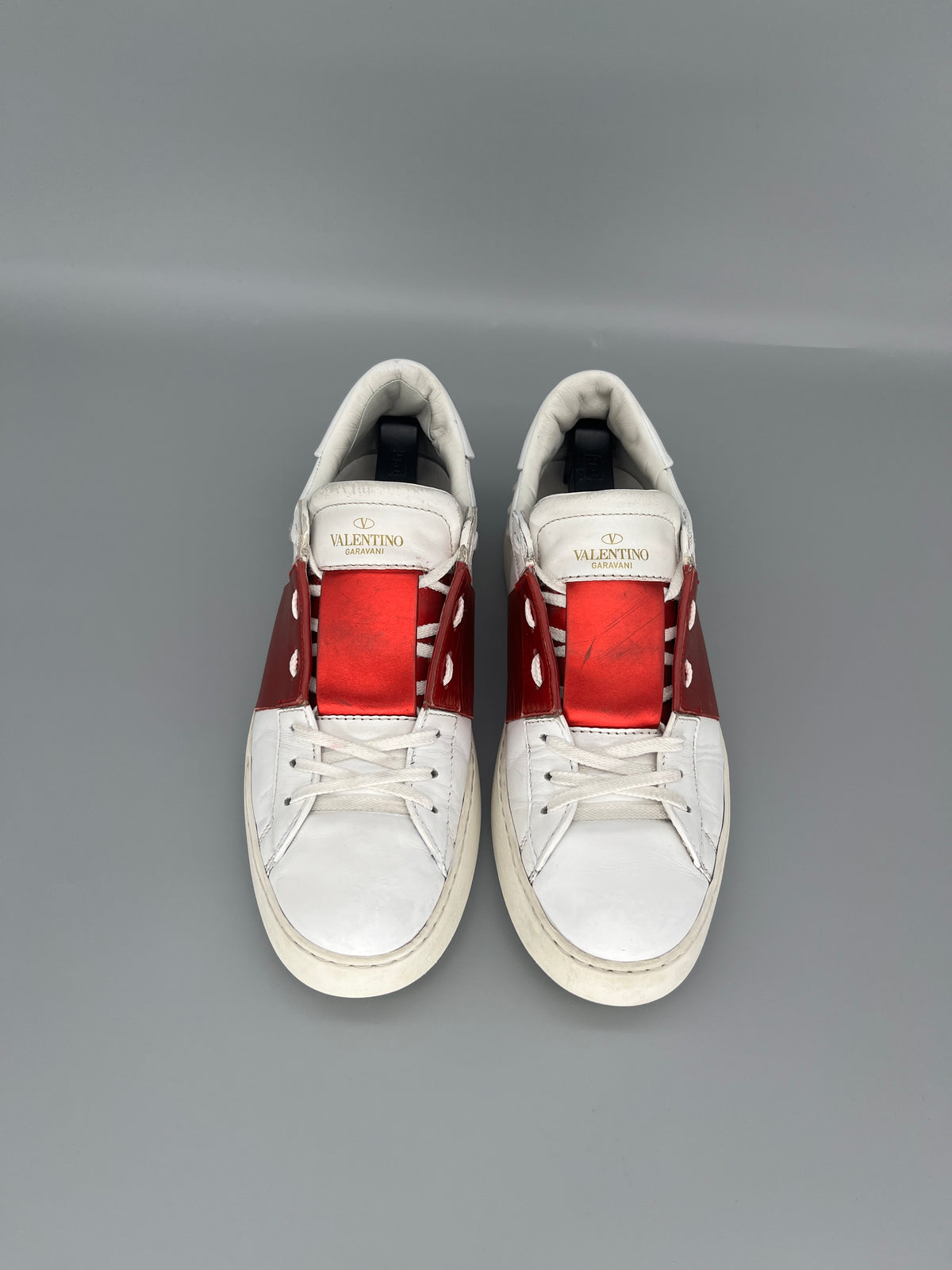 Valentino Open Sneaker Metallic Red | 40