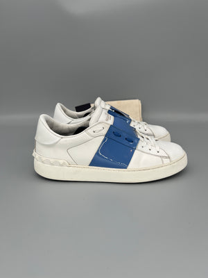 Valentino Open Sneaker Patent Blue | 40