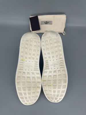 Valentino Open Sneaker Patent Blue | 40