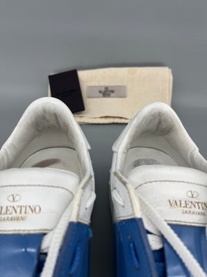 Valentino Open Sneaker Patent Blue | 40