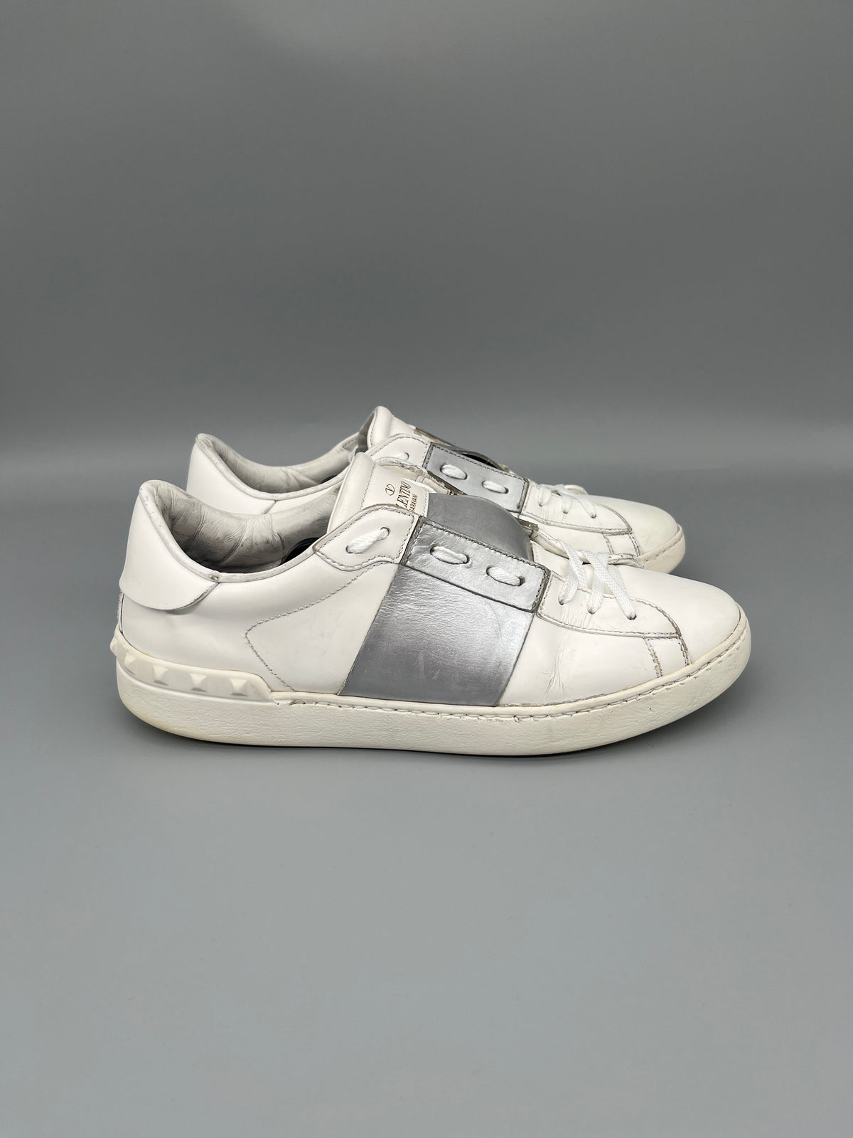 Valentino Open Sneaker Silver | 42.5