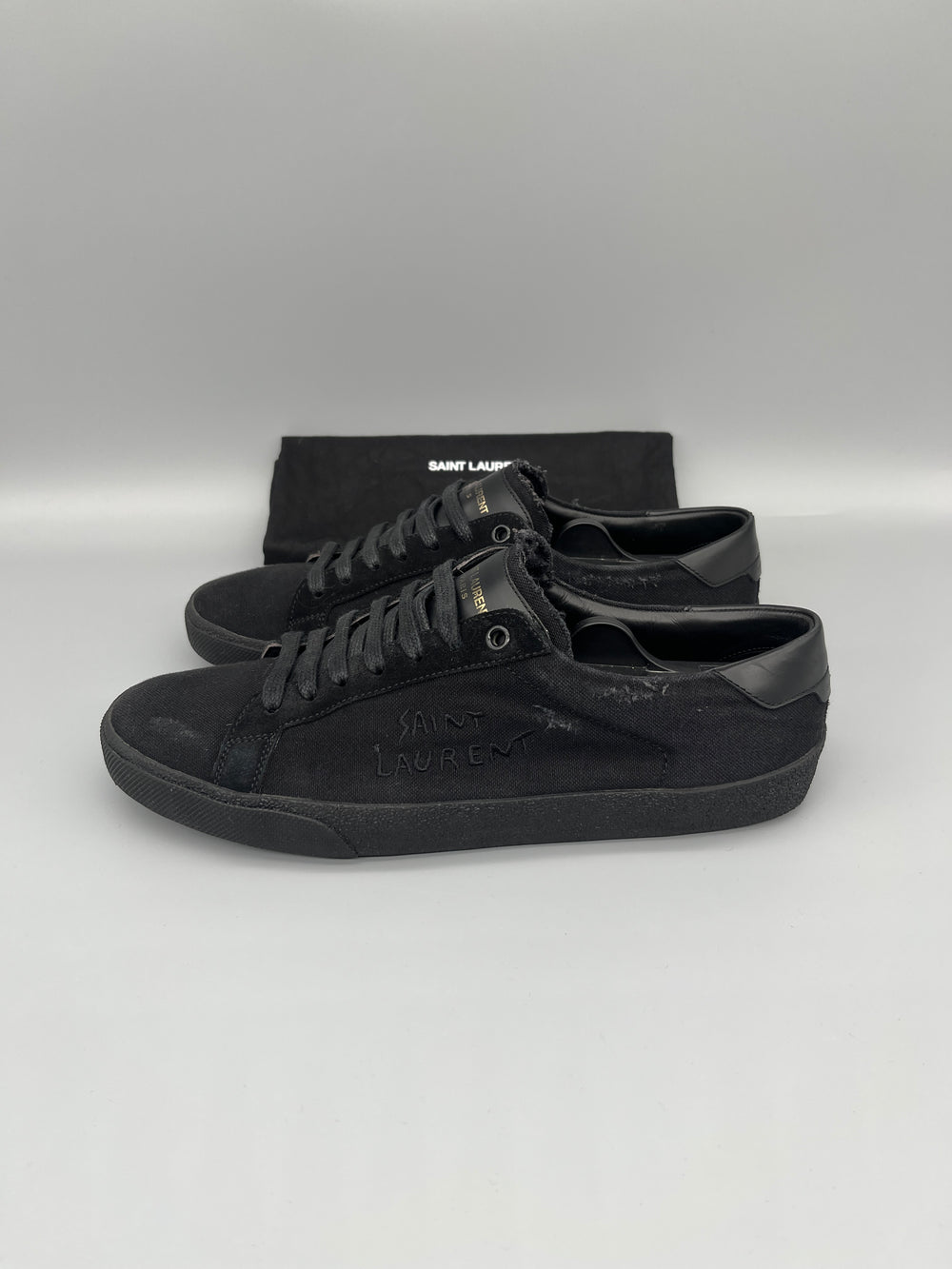 Saint Laurent SL/06 Court Sneaker Black | 42