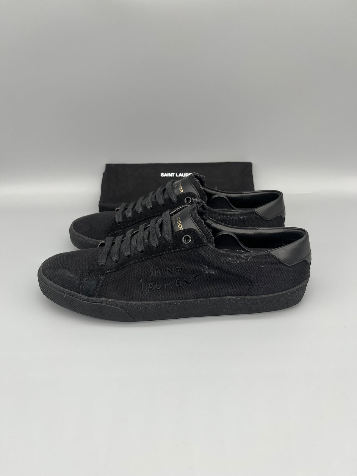 Saint Laurent SL/06 Court Sneaker Black | 42