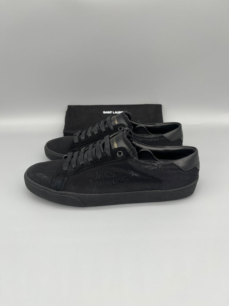 Saint Laurent SL/06 Court Sneaker Black | 42