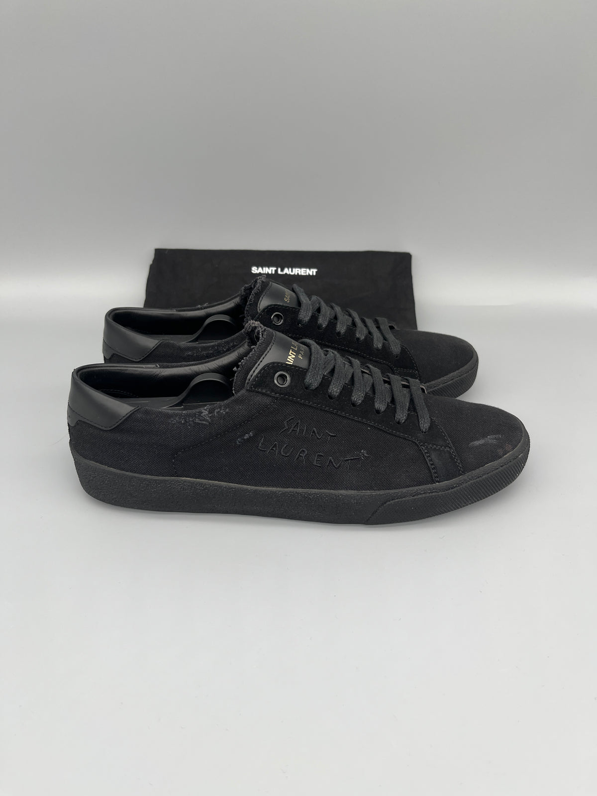 Saint Laurent SL/06 Court Sneaker Black | 42