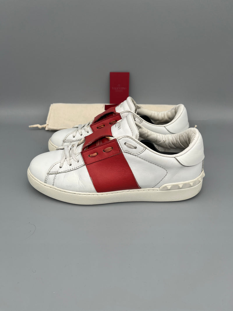 Valentino Open Sneaker Orange/Red | 40