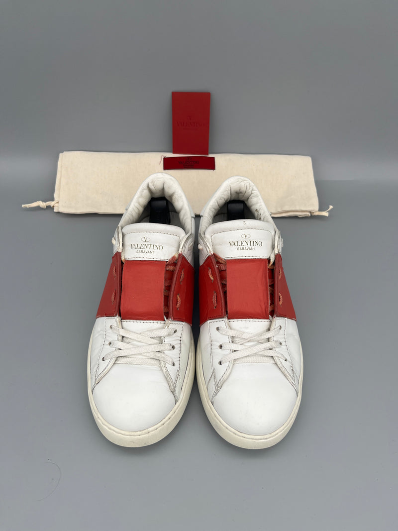 Valentino Open Sneaker Orange/Red | 40