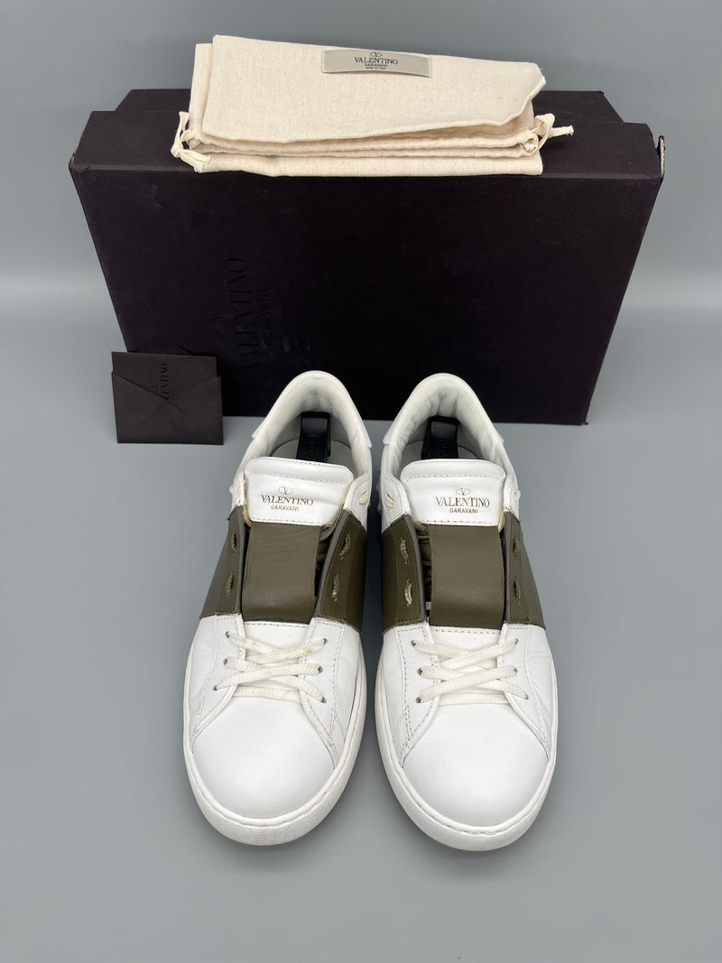 Valentino Open Sneaker Army Green | 41