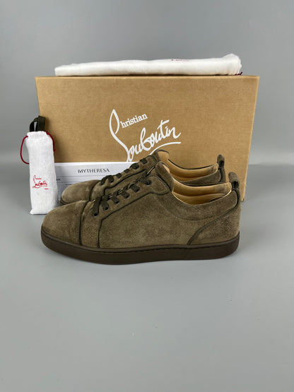 Christian Louboutin Louis Junior Sneaker Olive Green | 41