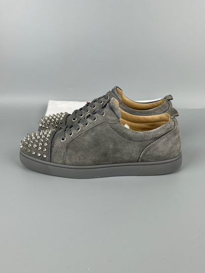 Christian Louboutin Louis Junior Spikes Sneaker Grey | 41