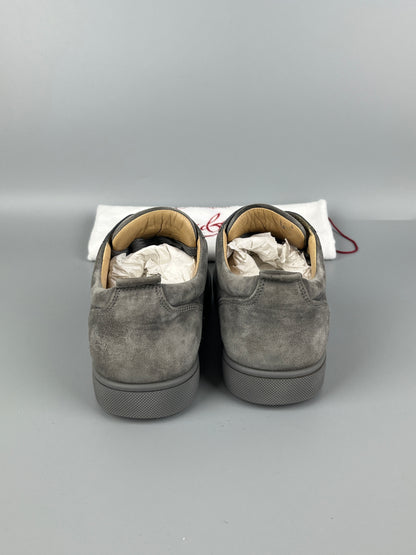 Christian Louboutin Louis Junior Spikes Sneaker Grey | 41