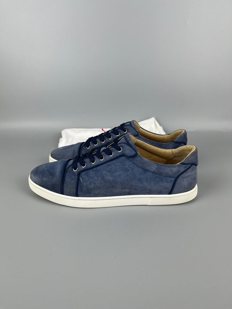 Christian Louboutin Louis Junior Sneaker Blue | 44