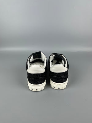 Valentino Flycrew Black Glitter | 38.5
