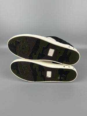 Valentino Flycrew Black Glitter | 38.5
