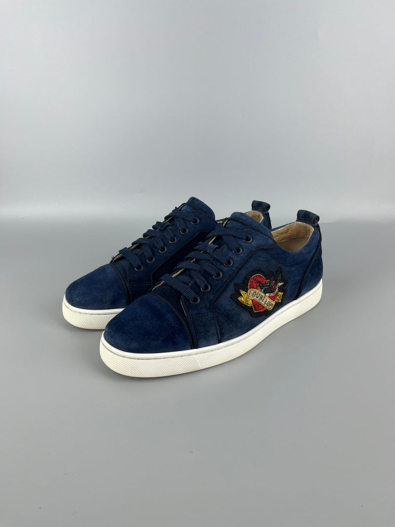 Christian Louboutin Louis Junior Love Sneaker Navy | 41