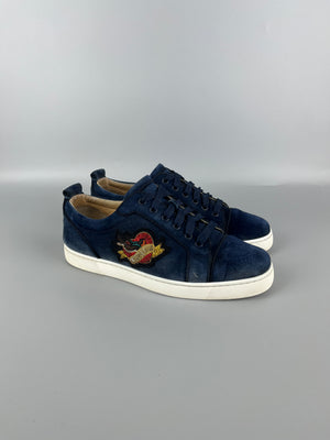 Christian Louboutin Louis Junior Love Sneaker Navy | 41
