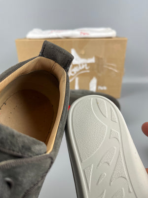 Christian Louboutin Louis Junior Spikes Sneaker Grey | 40