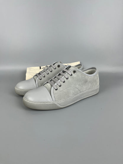 Lanvin Dbb1 Nappa Cap Toe Sneaker Grey | 42