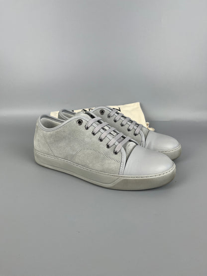 Lanvin Dbb1 Nappa Cap Toe Sneaker Grey | 42