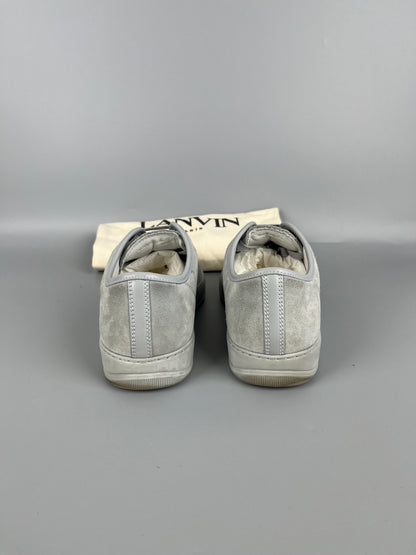 Lanvin Dbb1 Nappa Cap Toe Sneaker Grey | 42
