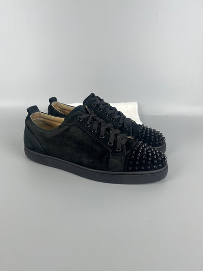 Christian Louboutin Louis Junior Spikes Sneaker Black | 44.5