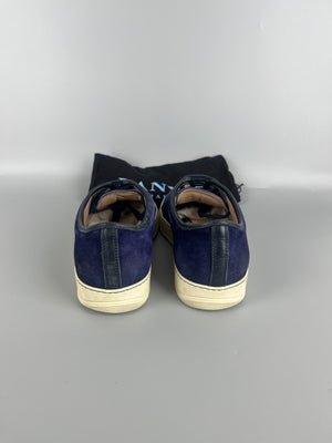 Lanvin Dbb1 Nappa Cap Toe Sneaker Blue | 45