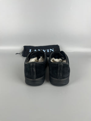 Lanvin Dbb1 Nappa Cap Toe Sneaker Black | 42
