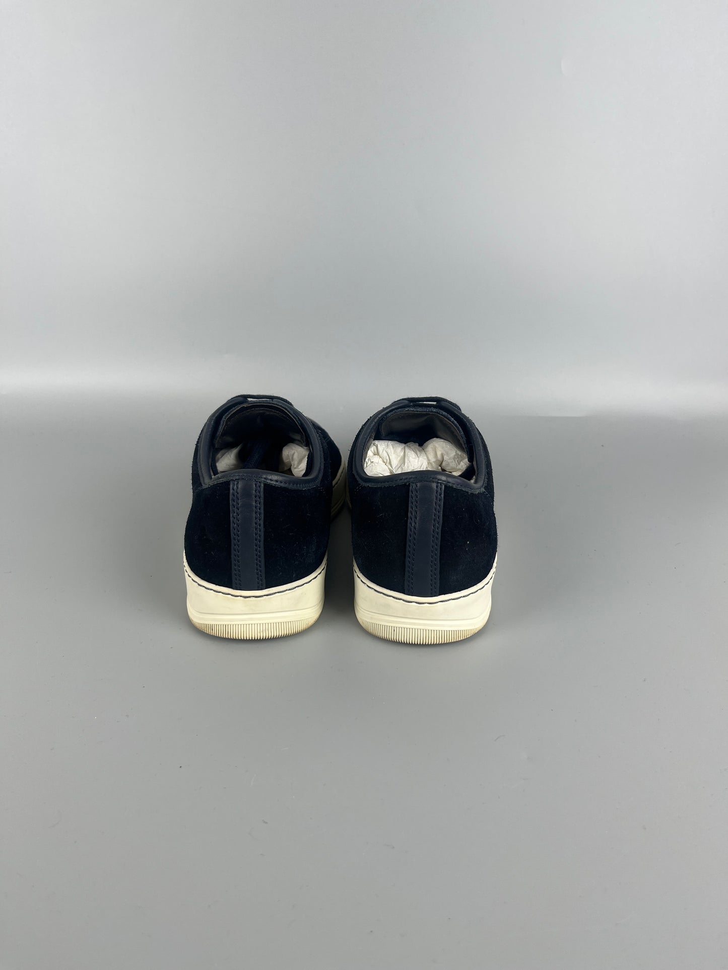 Lanvin Dbb1 Nappa Cap Toe Sneaker Navy | 40
