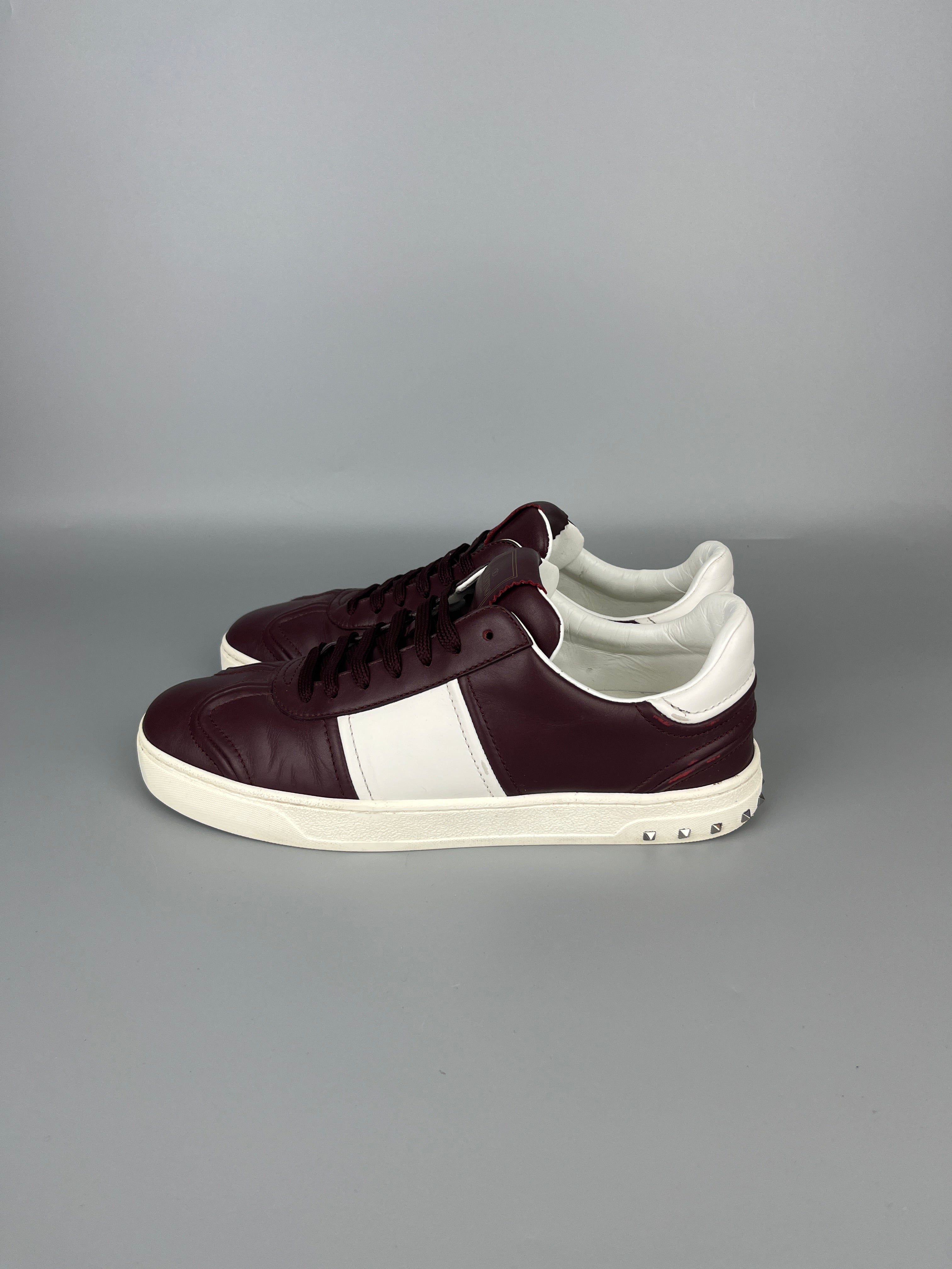 Valentino Flycrew Sneaker Burgundy | 42