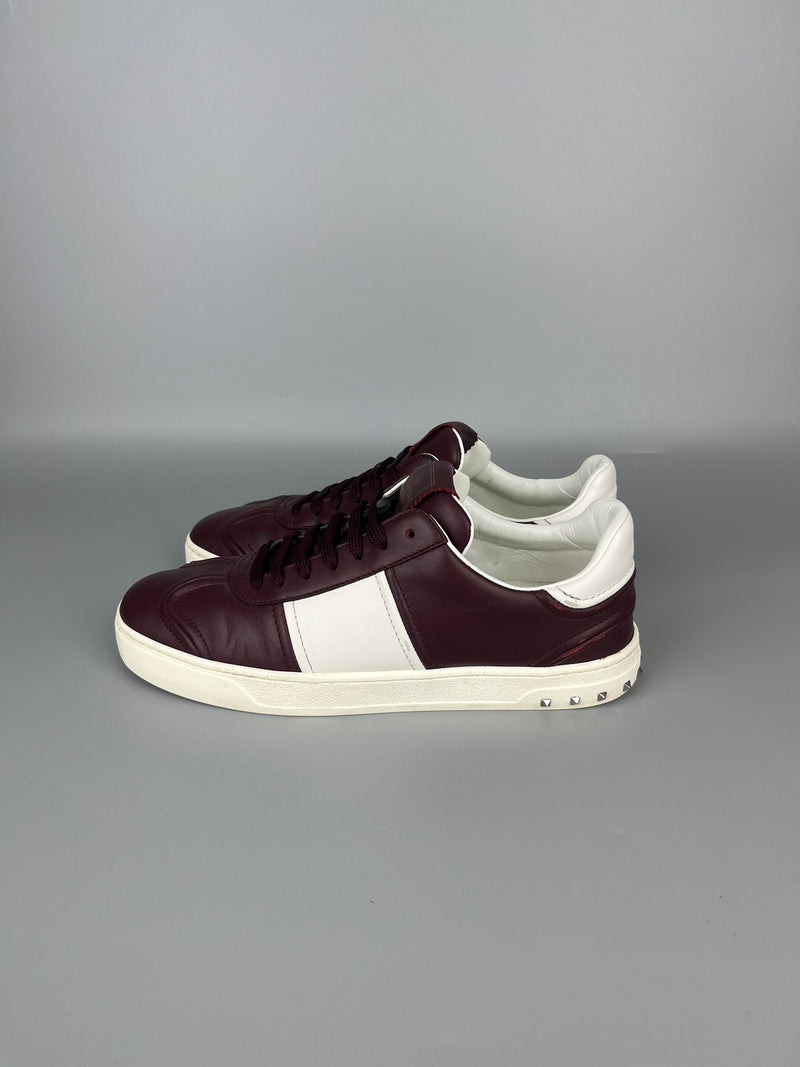 Valentino Flycrew Sneaker Burgundy | 42