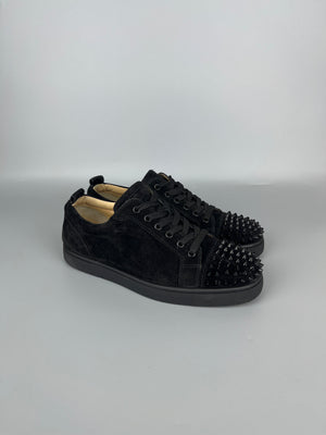 Christian Louboutin Louis Junior Spikes Sneaker Black | 42