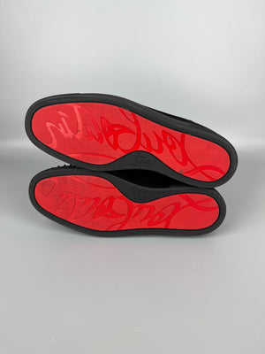 Christian Louboutin Louis Junior Spikes Sneaker Black | 43.5