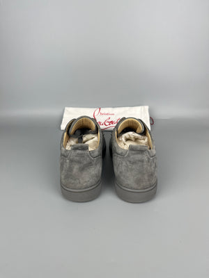 Christian Louboutin Louis Junior Spikes Sneaker Grey | 43.5