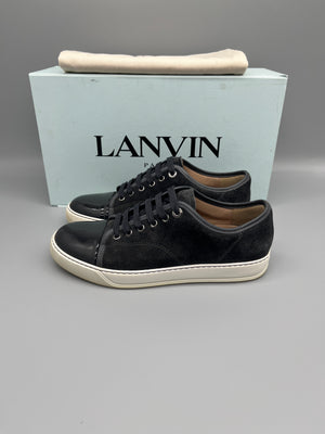 DBB1 Elephant Grey Suede Patent Cap Toe