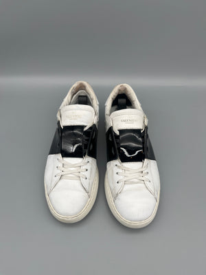 Valentino Open Sneaker Patent Black | 42