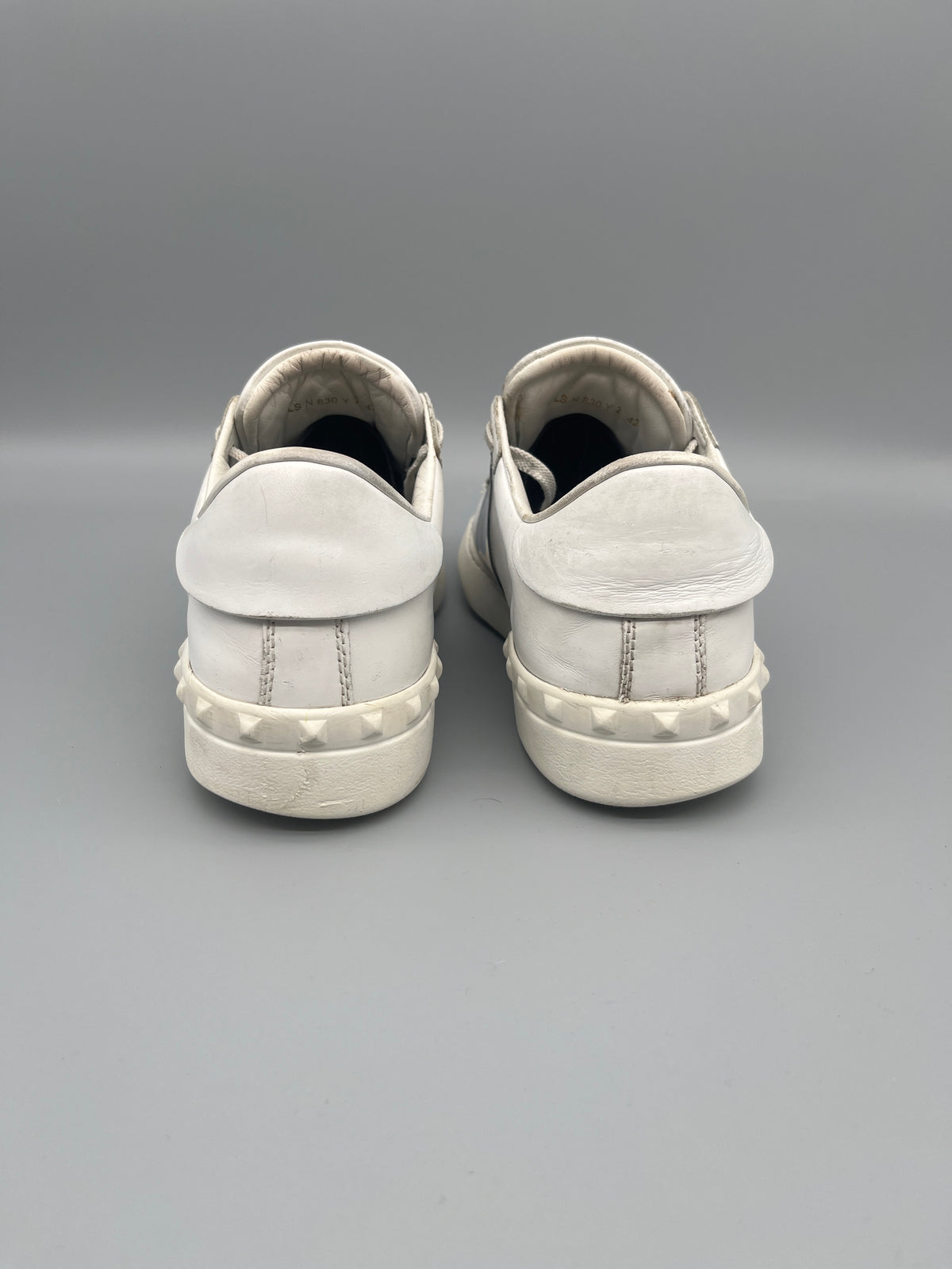 Valentino Open Sneaker Patent Black | 42