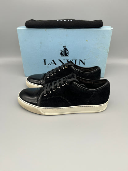Herr | Sneakers | Lanvin | DBB1 Patent Cap Toe Sneaker Black